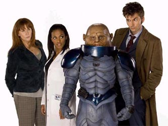 The Doctor, Donna and Martha meet the Sontarans